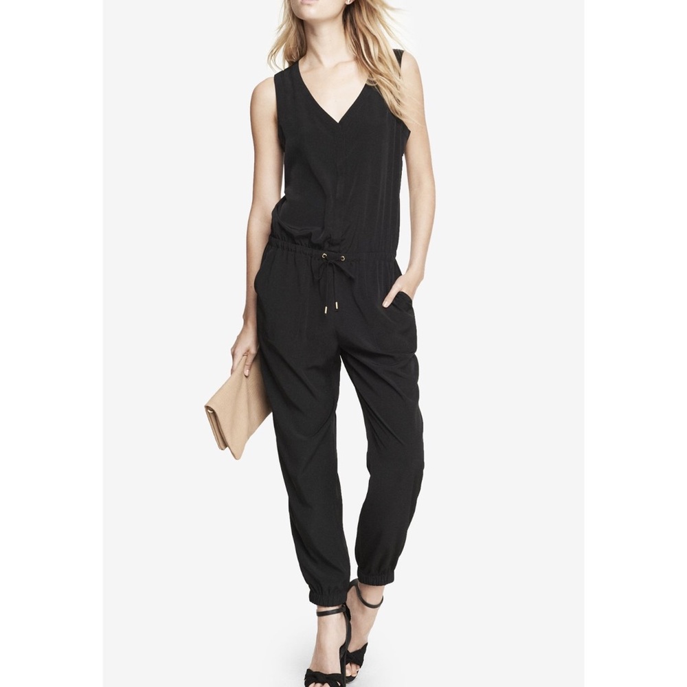 Express black jumpsuit